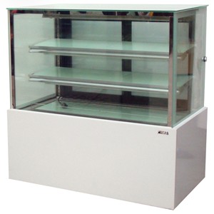 杰冠CL-1500蛋糕柜 日式三層大理石直角蛋糕柜