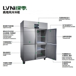 綠零四門冷凍柜SGC-1.0L4FD 風(fēng)冷無霜四門高身低溫雪柜 不銹鋼四門冷凍柜