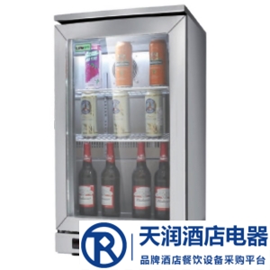 綠零單門冷藏展示柜SGB-108LF 吧臺(tái)冷藏展示柜 單門吧臺(tái)冰箱