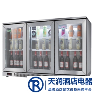 綠零吧臺冷藏展示柜SGB-350L3F 風冷冷藏展示柜 酒水展示柜