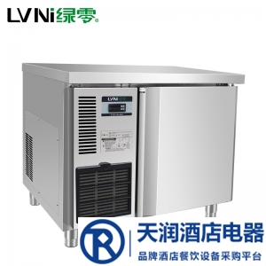 綠零單門平臺冷藏柜SGG-0.1L1F 單門風(fēng)冷冷藏工作臺