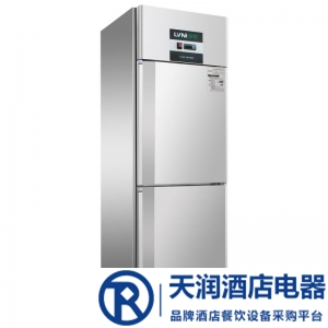 綠零二門冰箱SGC-0.5L2FD 風冷無霜冰箱 商用廚房冰箱