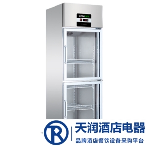 綠零立式冷藏展示柜 二玻璃冷藏冰箱 風(fēng)冷冷藏展示柜