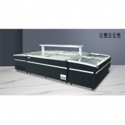 凱雪冷柜KX-830BYQ組合式島柜商超便利店冷凍冷藏冰箱大容量
