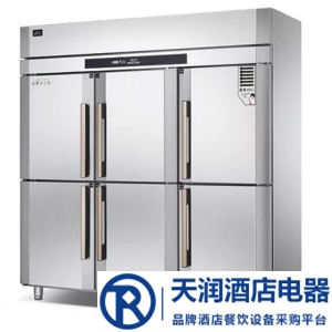 冰立方六門冷凍冰箱F6 不銹鋼六門冷凍柜 商用廚房冰箱