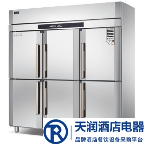 冰立方六門冰箱R6 不銹鋼六門冷藏柜 六門高身雪柜 商用廚房冰柜