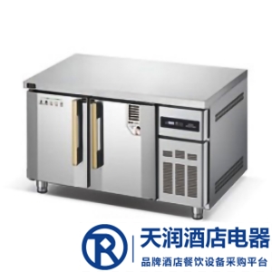 冰立方1.2米風冷保鮮操作臺AWR12  冰立方風冷工作臺  商用保鮮操作臺 不銹鋼調理冷藏工作臺