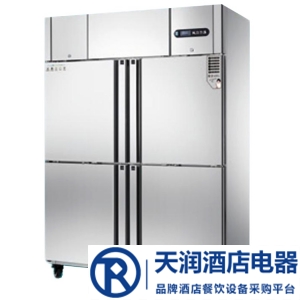 冰立方四門冷凍冰箱GN1.2BT4 不銹鋼四門冰柜 風冷冷凍 COOLMES冷柜
