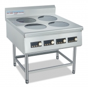 鼎龍四眼煲湯爐DL-3.5KW*4-ZR電磁煲仔爐 四頭煲仔爐商用電磁爐
