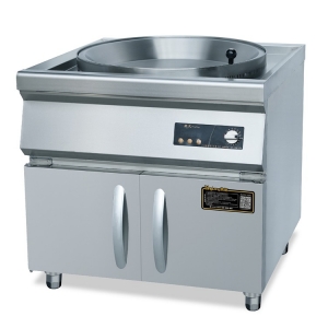 鼎龍電磁煎包爐DLB-8KW-MJB（手動(dòng)/電動(dòng)）不銹鋼商用電磁煎餅機(jī)電餅鐺